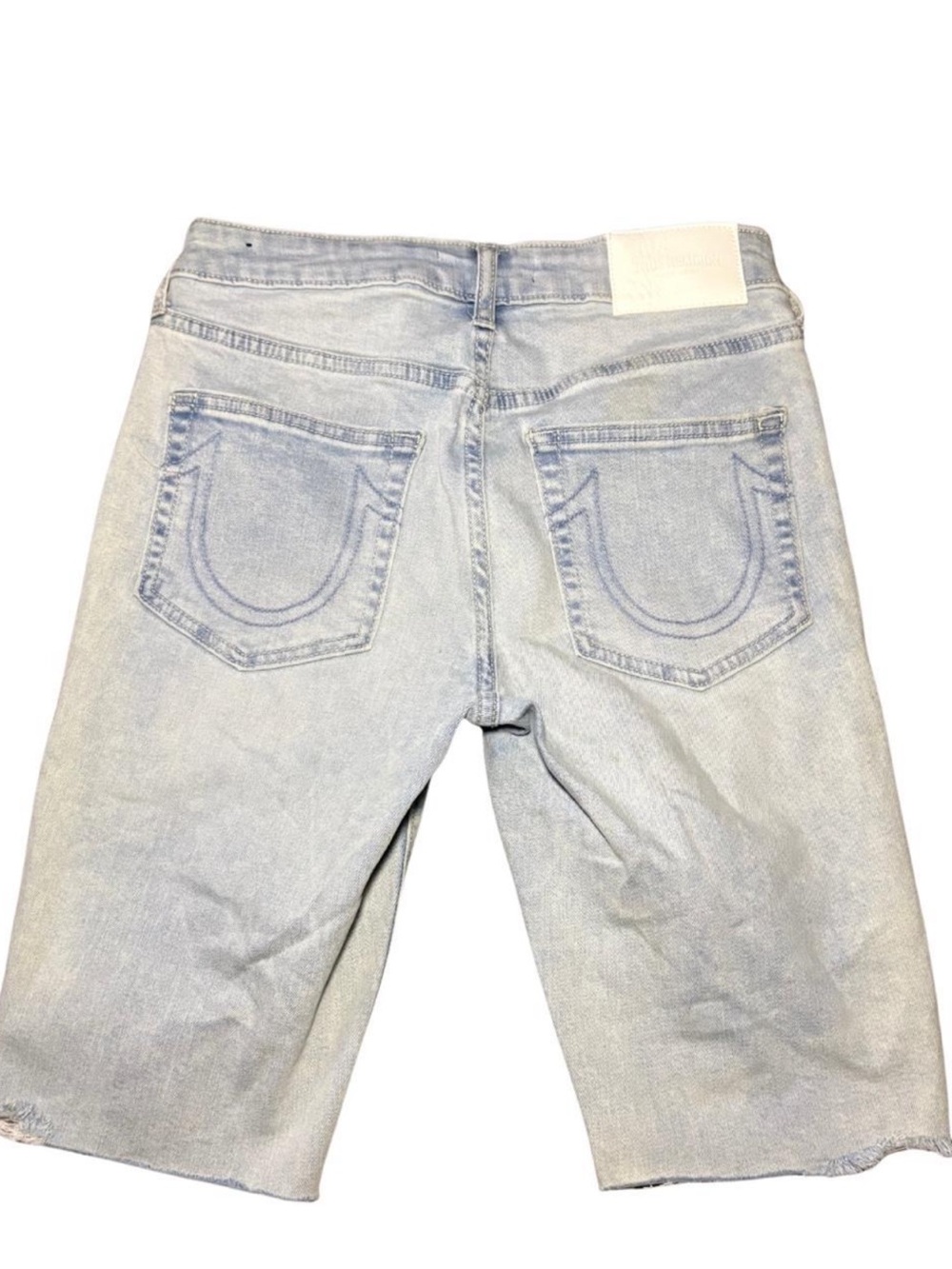 True Religion Light Blue Relaxed women’s Denim Shorts